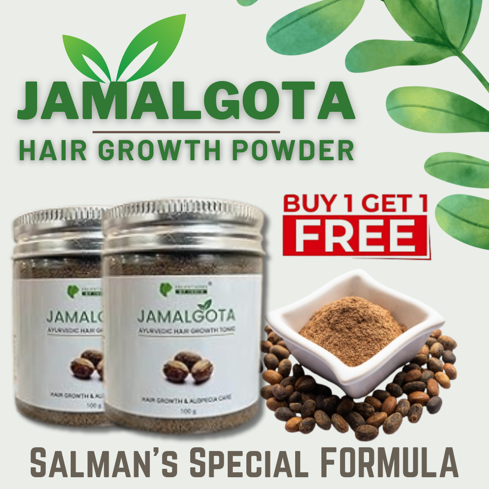 🌿 Jamalgota Ayurvedic Hair Growth Powder🌿